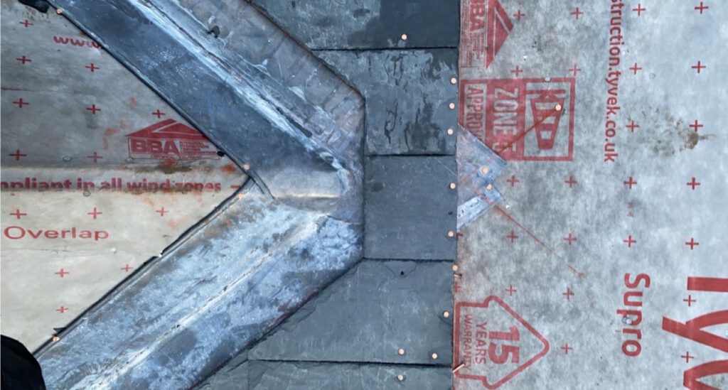 Logan Roofing - roof work in progress